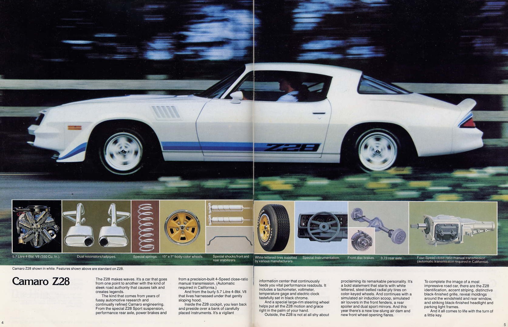 1979 Chev Camaro Brochure Page 2